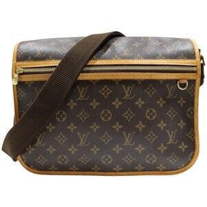 Louis Vuitton Bosphore Messenger Bag Monogram Canvas Brown